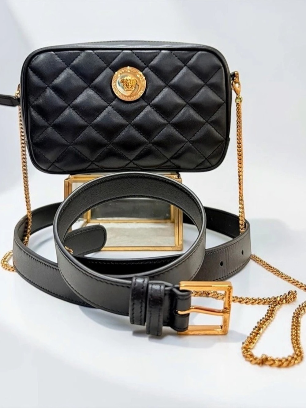 Versace Medusa Crossbody Bag | Brand New & Dust Bag